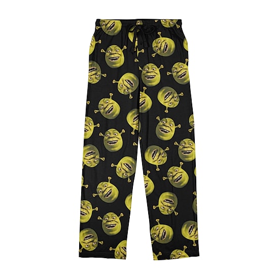 Shrek Face Mens 1 Pair Pajama Pants