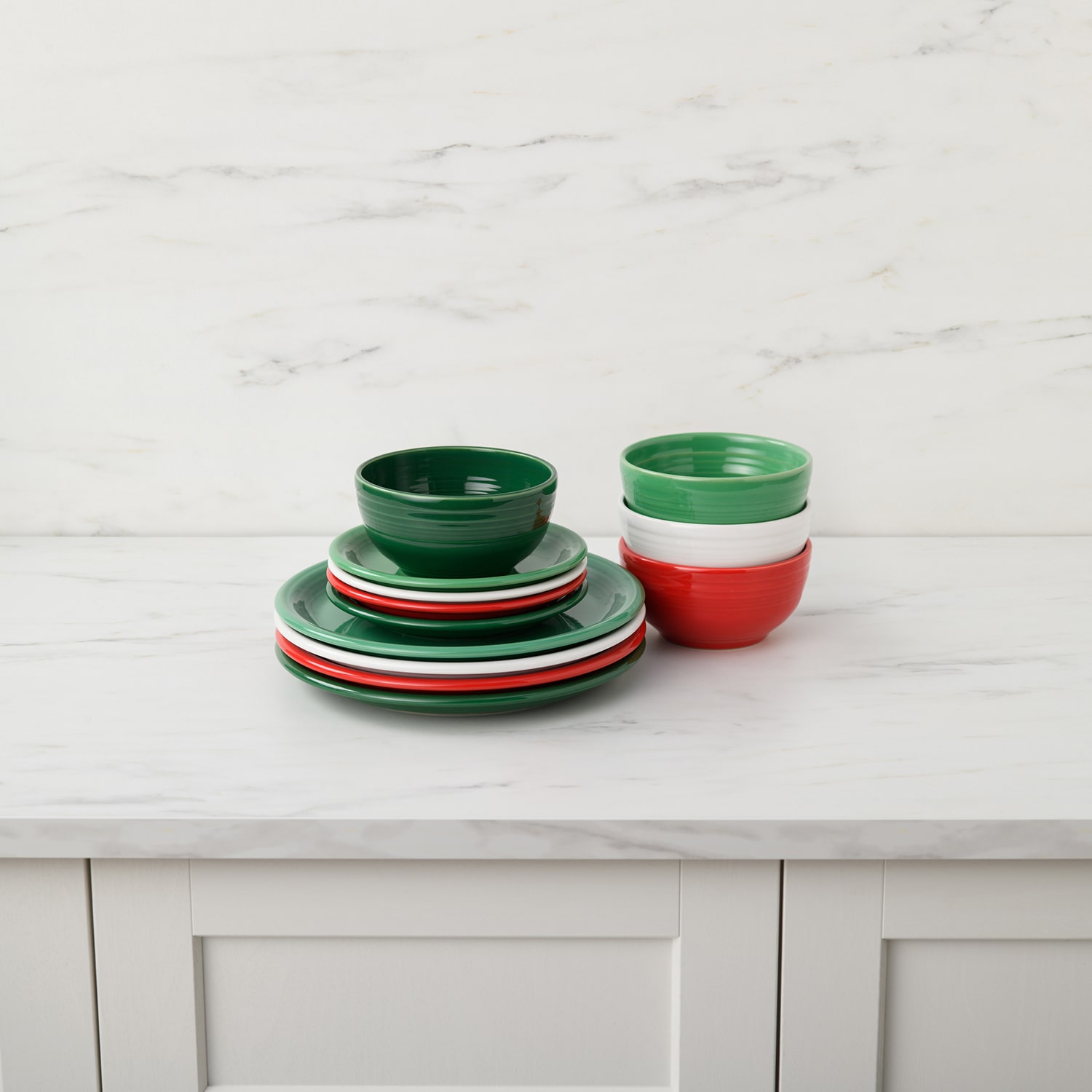 Fiesta Christmas Bistro Coupe 12-pc. Dinnerware Set