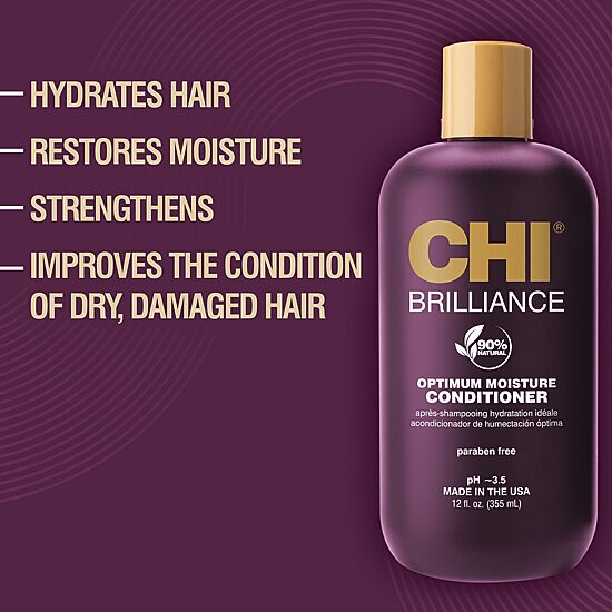 Chi Deep Brilliance Optium Moisture Conditioner - 12 Oz.