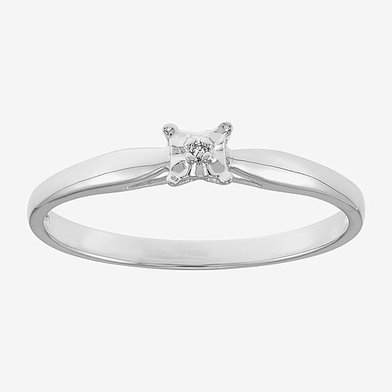 Limited Quantities! Womens Diamond Accent Natural White Diamond 10K Gold Band