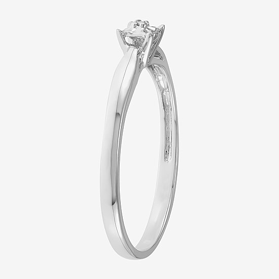 Limited Quantities! Womens Diamond Accent Natural White Diamond 10K Gold Band