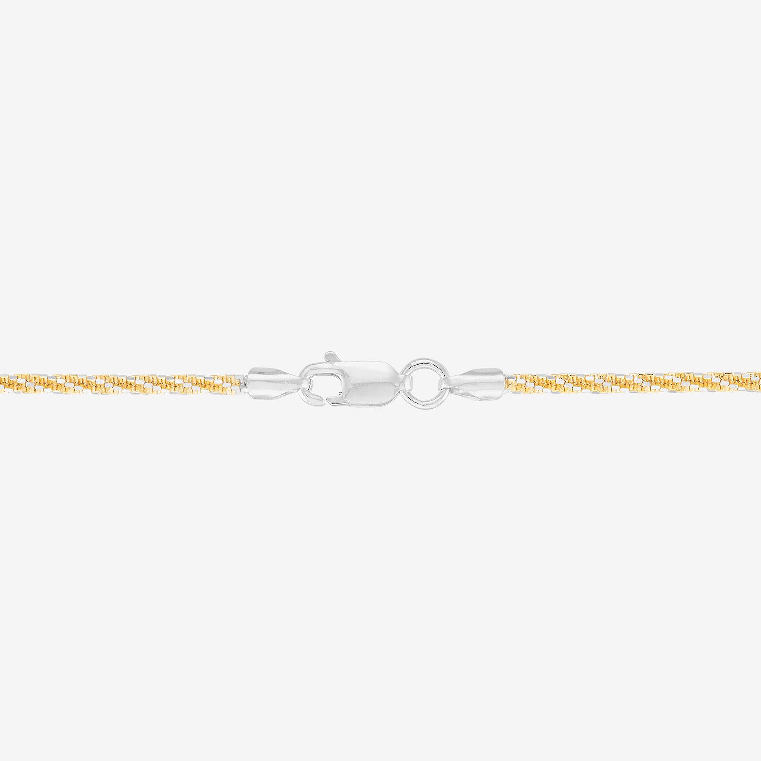 Made in Italy Womens 24K Gold Over Silver 18 Inch Chain Necklace