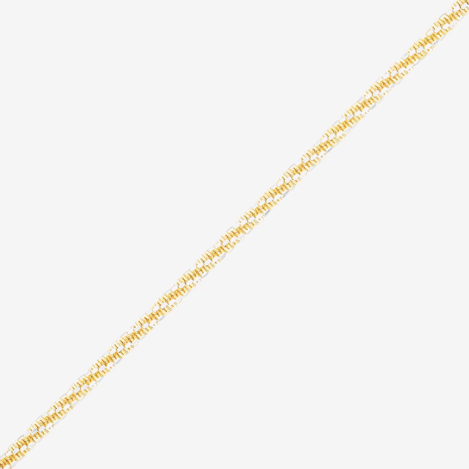 Made in Italy Womens 24K Gold Over Silver 24 Inch Chain Necklace