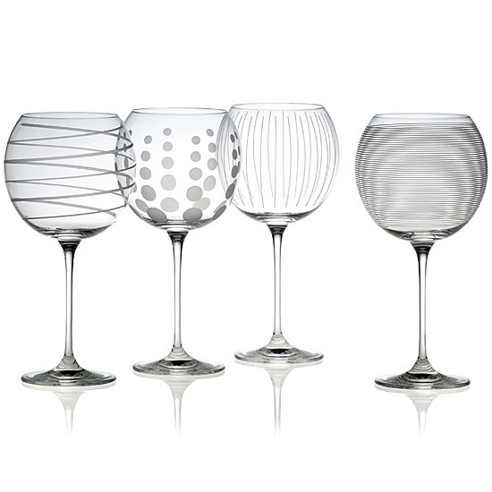 Mikasa® Cheers Set of 4 Balloon Goblets