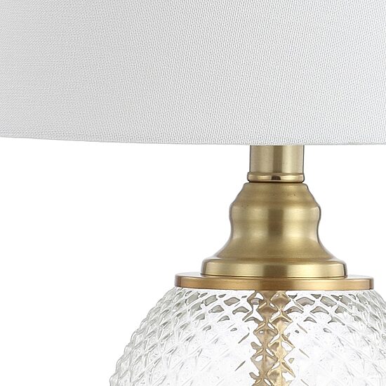 Safavieh Kaiden Glass Table Lamp