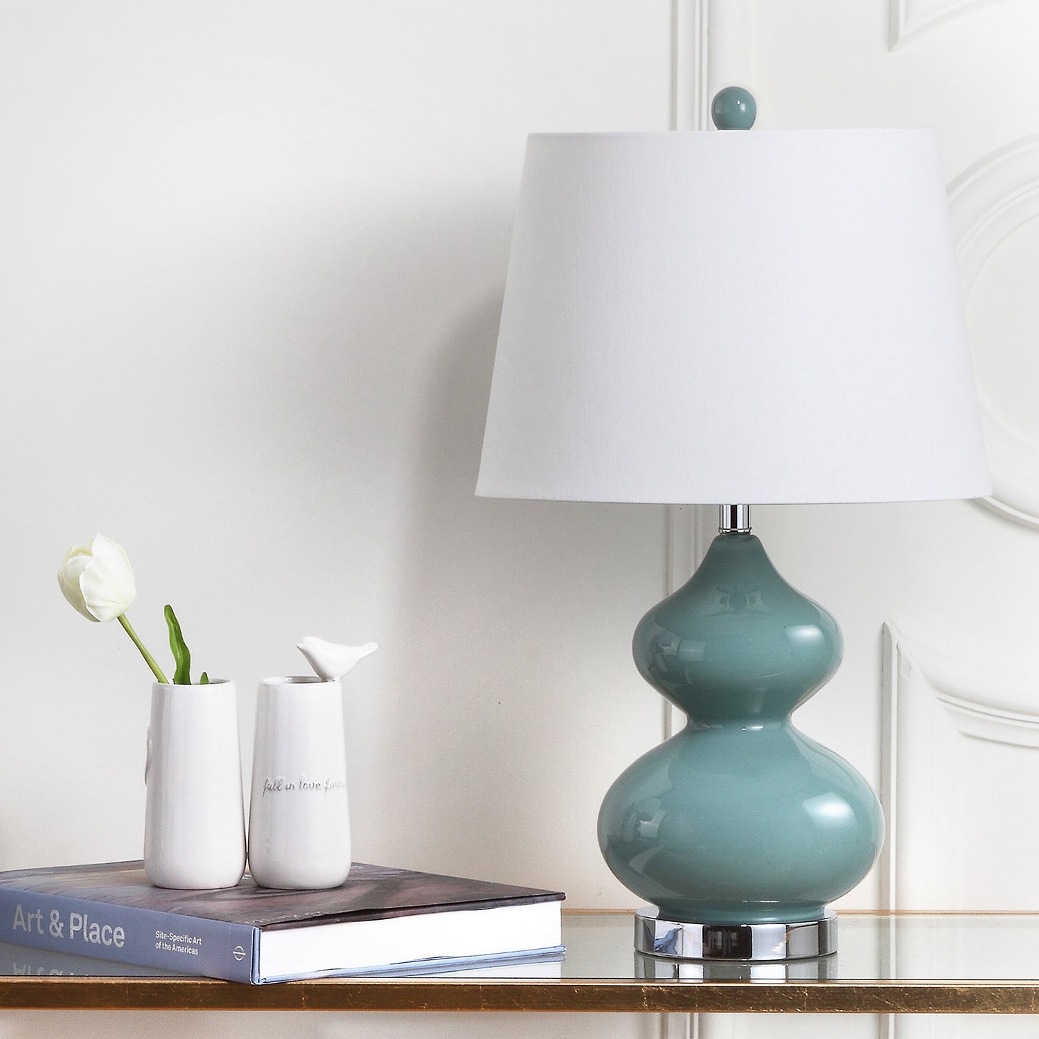 Safavieh Eva 24 In High Set Of 2 2-pc. Lamp Set