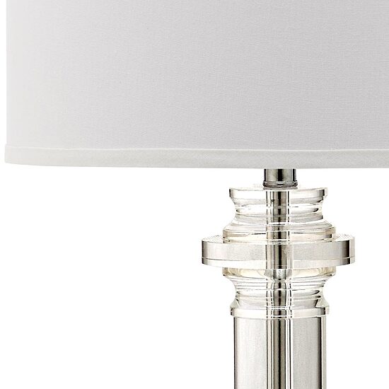Safavieh Nina Column Crystal Table Lamp