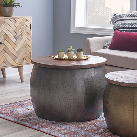 Linon Kirkglen Living Room Collection End Table