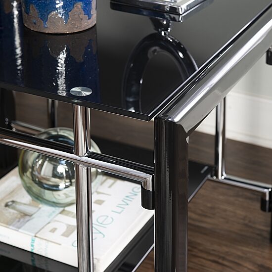 Linon Lambert Living Room Collection 2-pc. Glass End Table