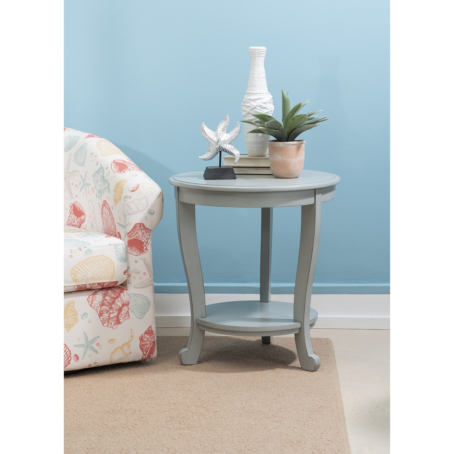 Linon Moffet Living Room Collection End Table