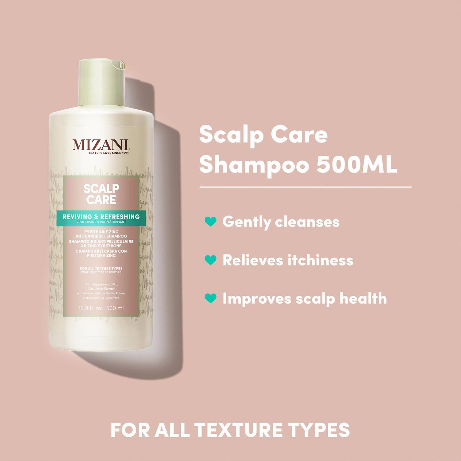 Mizani Scalp Care Shampoo 16.9 oz.