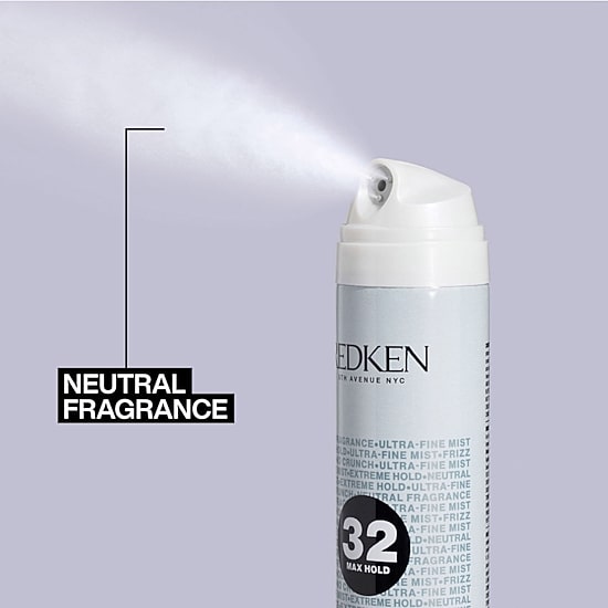 Redken Styling Max Hold Spray Neutral Fragrance Hair Spray 9.1 oz.