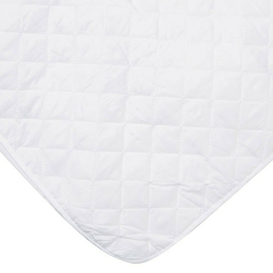 Ella Jayne Quilted Design Allergy-Free Dust Mite Free Mattress Protector Fits 18IN Depth