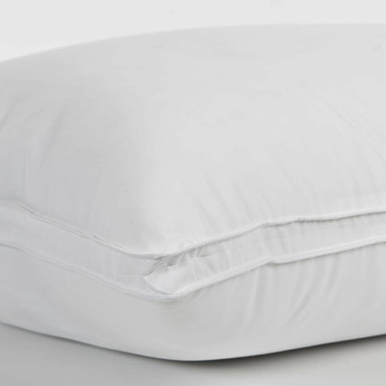 Ella Jayne Gussetted Soft Plush Down Alternative Poly Gel Fiber Stomach Sleeper Pillow