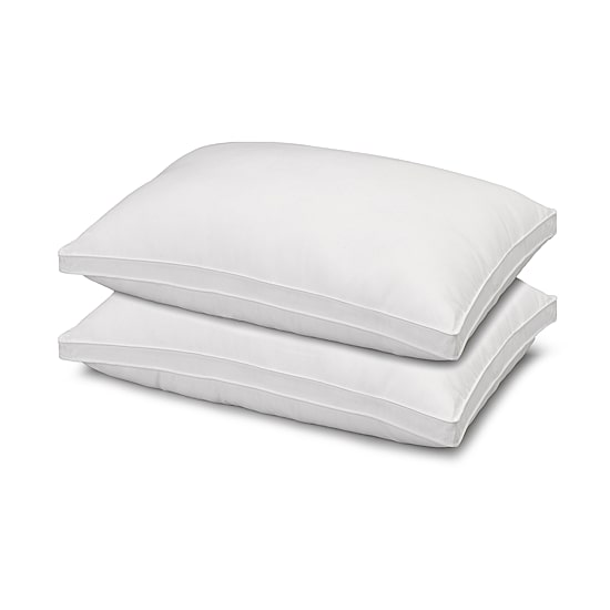 Ella Jayne Gussetted Medium/Firm Plush Down Alternative Side/Back Sleeper Pillow Set of 2