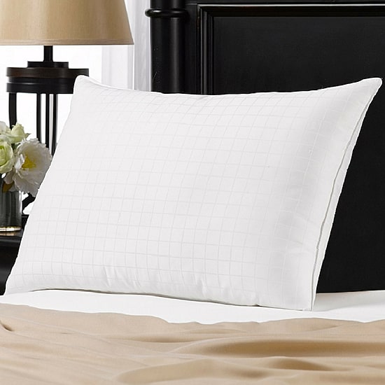 Ella Jayne Overstuffed 100% Cotton Dobby-Box Shell Firm Back/Side Sleeper Down Alternative Gel Filled Pillow