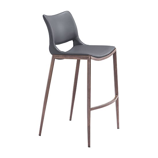 Zuo Modern Ace 2-pc. Upholstered Bar Stool
