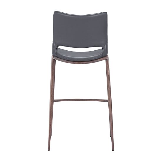 Zuo Modern Ace 2-pc. Upholstered Bar Stool
