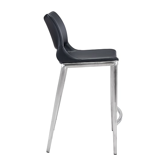 Zuo Modern Ace 2-pc. Counter Height Upholstered Bar Stool