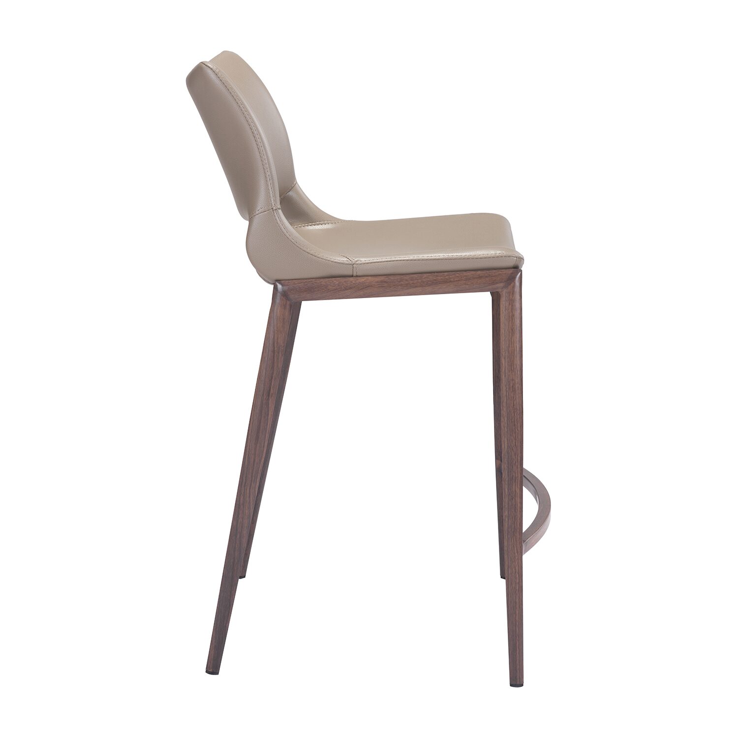 Zuo Modern Ace 2-pc. Counter Height Upholstered Bar Stool