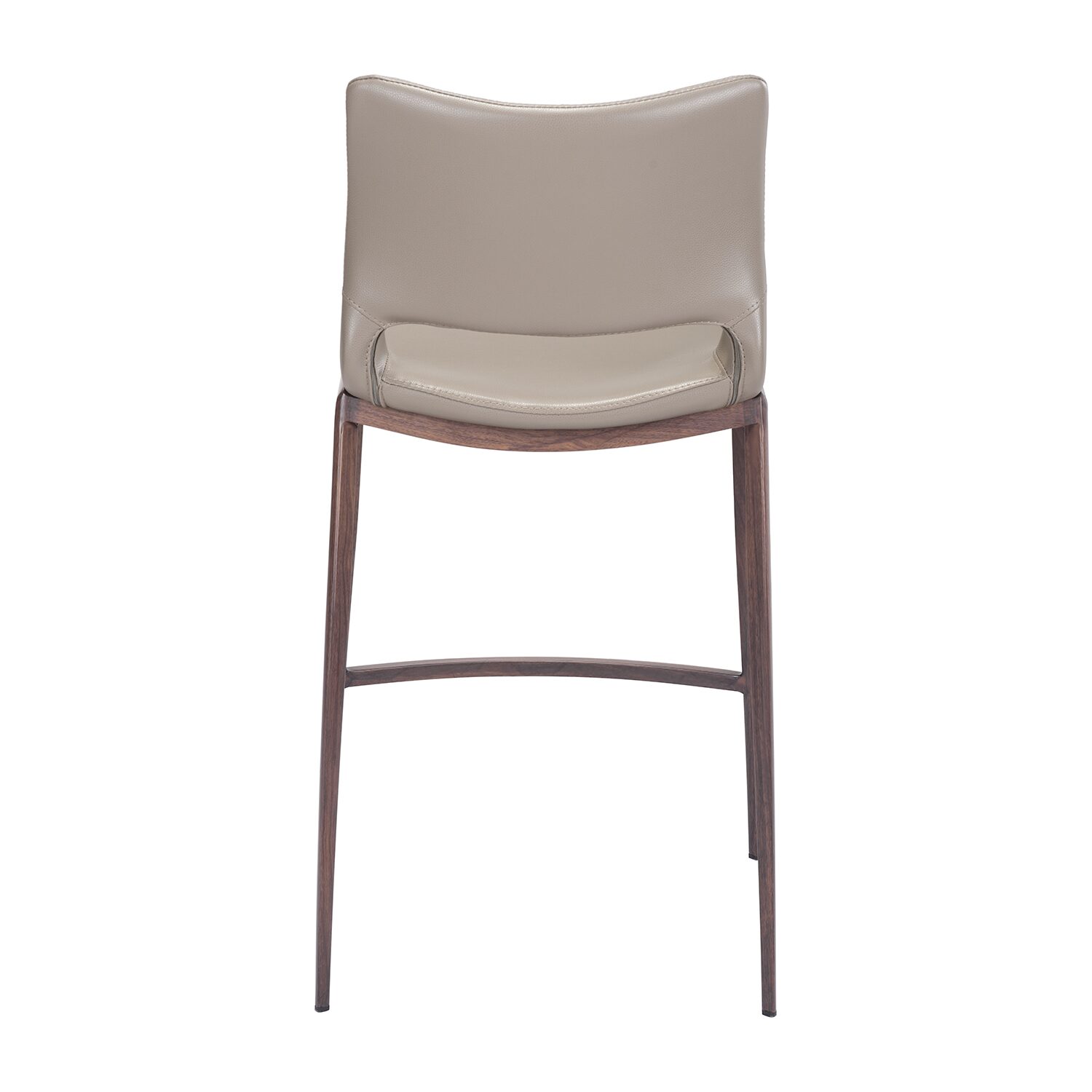 Zuo Modern Ace 2-pc. Counter Height Upholstered Bar Stool
