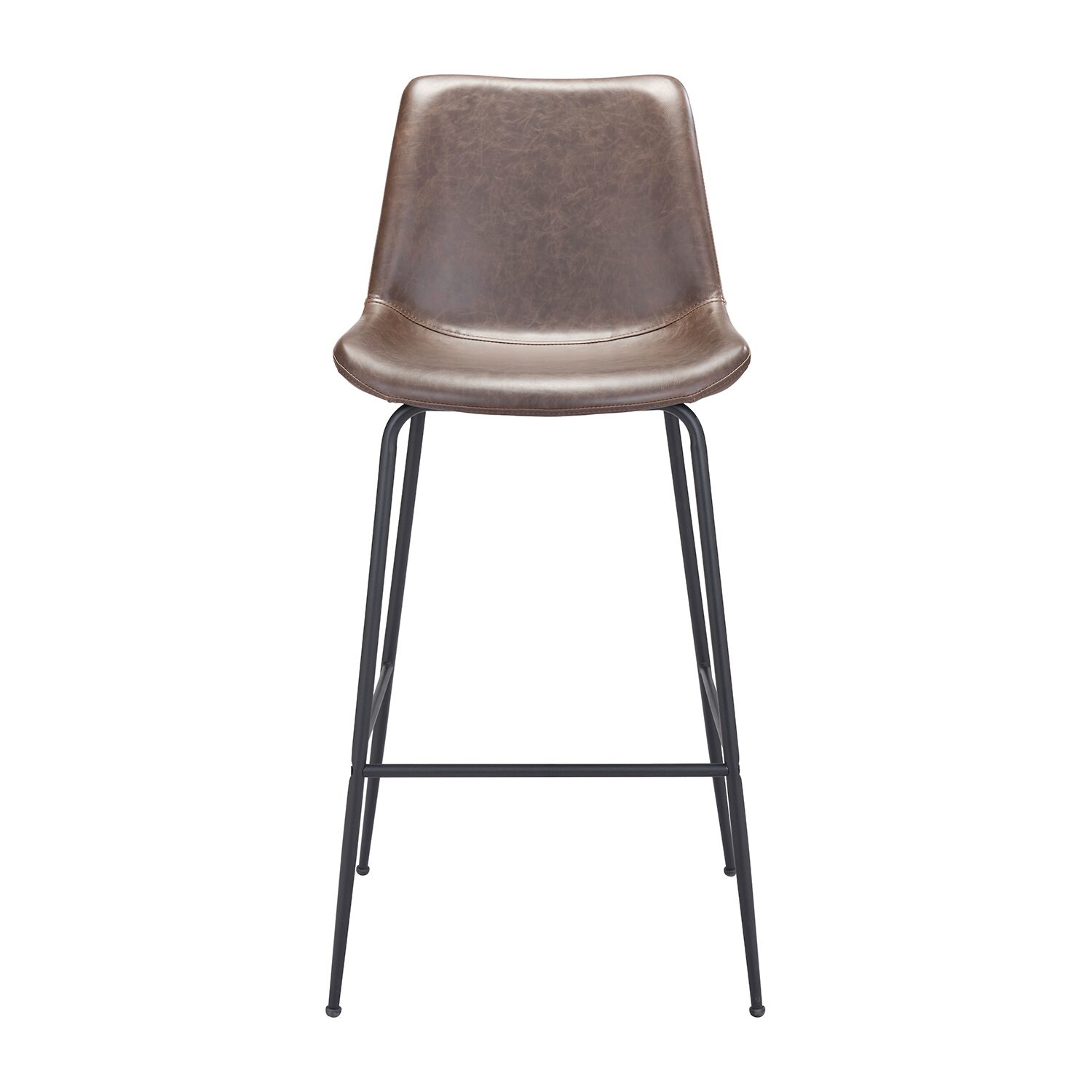 Zuo Modern Byron Upholstered Bar Stool