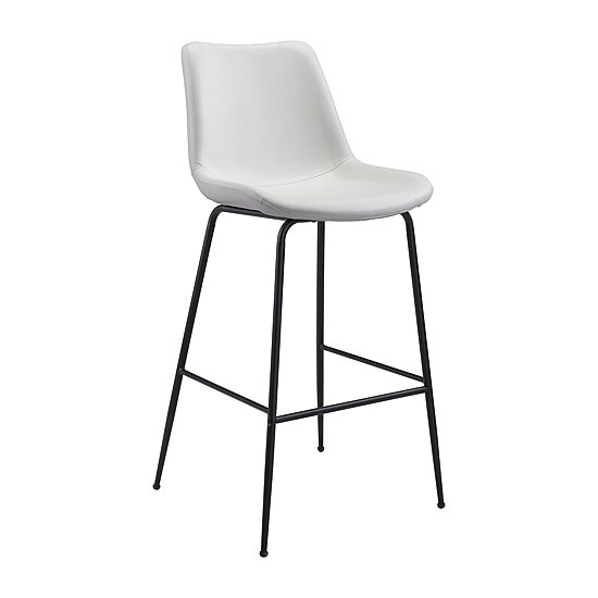 Zuo Modern Byron Upholstered Bar Stool
