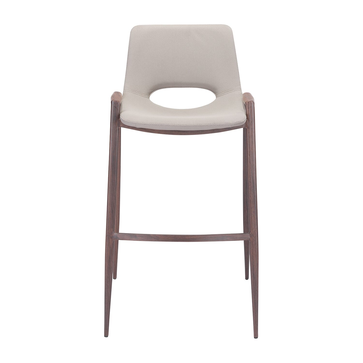 Zuo Modern Desi 2-pc. Upholstered Bar Stool