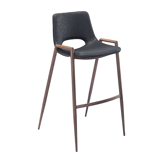 Zuo Modern Desi 2-pc. Upholstered Bar Stool