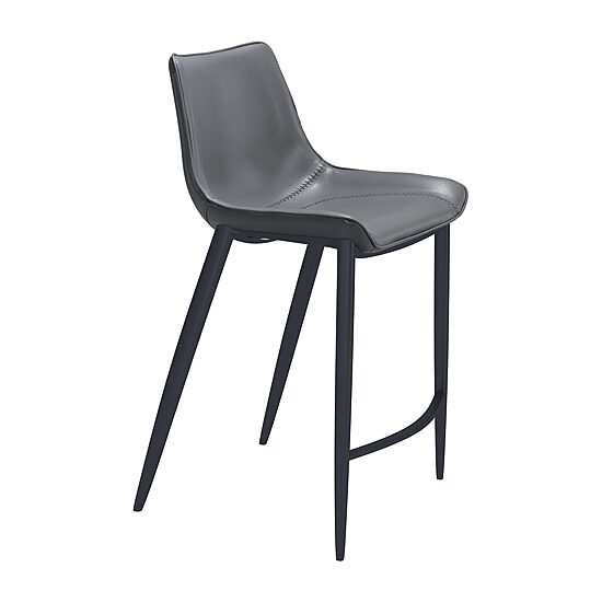 Zuo Modern Magnus 2-pc. Counter Height Upholstered Bar Stool