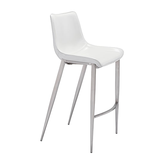 Zuo Modern Magnus 2-pc. Upholstered Bar Stool