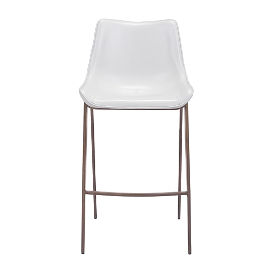 Zuo Modern Magnus 2-pc. Upholstered Bar Stool