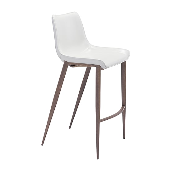 Zuo Modern Magnus 2-pc. Upholstered Bar Stool