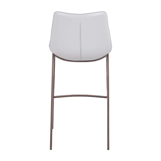 Zuo Modern Magnus 2-pc. Upholstered Bar Stool