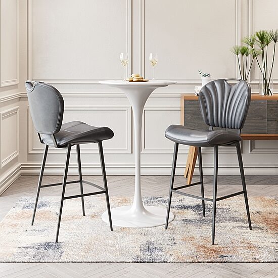 Zuo Modern Terrence Upholstered Bar Stool