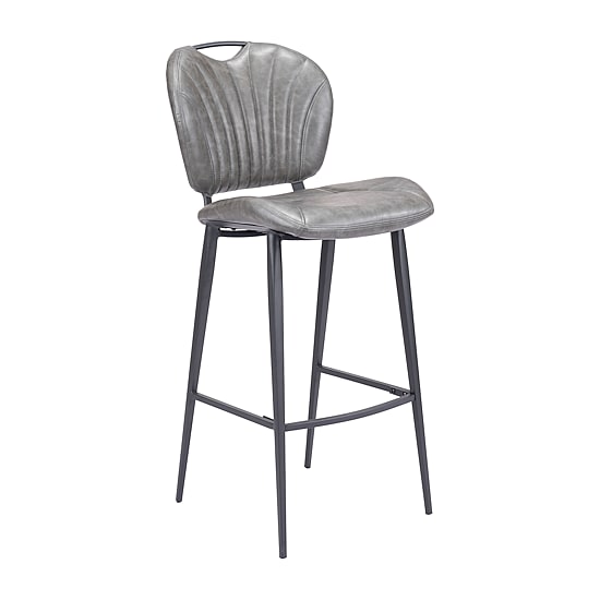 Zuo Modern Terrence Upholstered Bar Stool