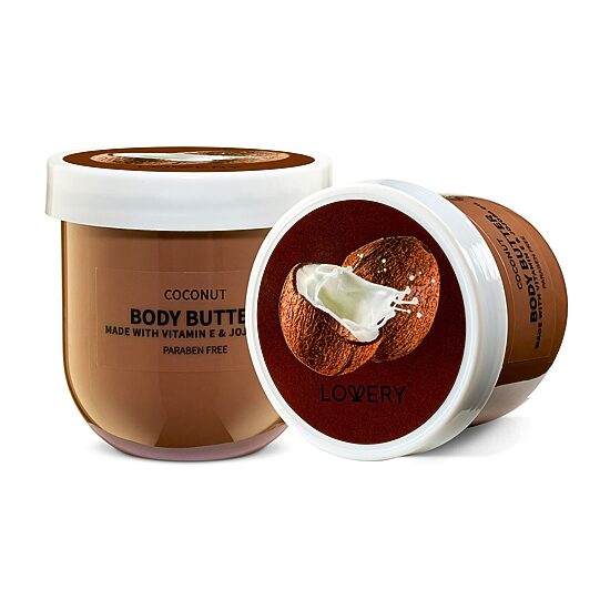 LOVERY™ Coconut Body Butter - 6oz ($18 Value)