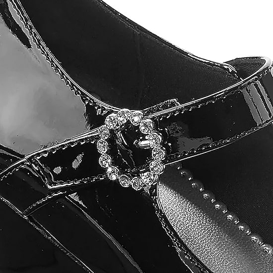 Christie & Jill Heart Little & Big Kid Girls Round Mary Jane Shoes
