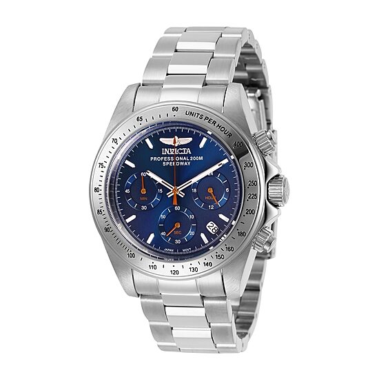 Invicta Mens Silver Tone Stainless Steel Bracelet Watch 27770