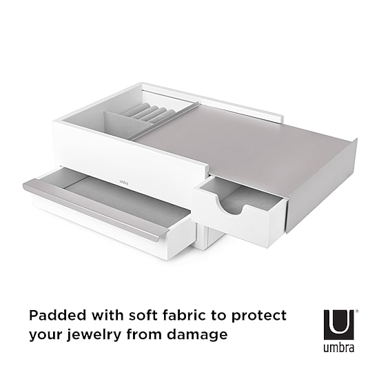 Umbra Stow-It 2-Drawer 2-Compartment Drawer Storage