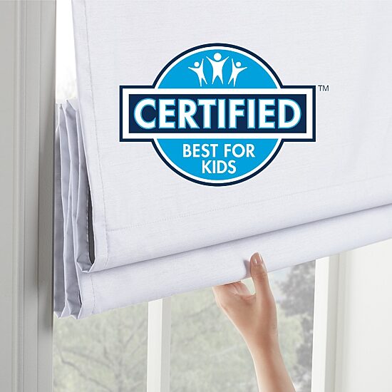 Eclipse Faux Silk Energy Saving Cordless Blackout Roman Shade