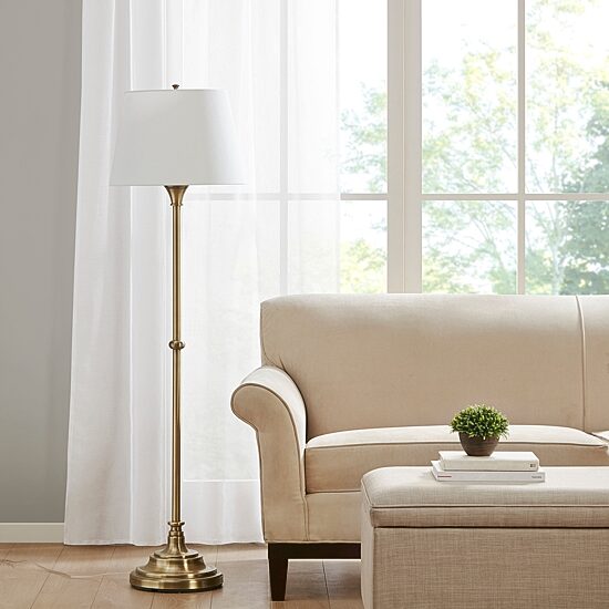 Hampton Hill 59"H Aelorian Floor Lamp