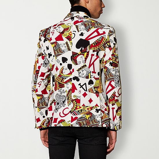 Opposuits King Of Clubs Mens Slim Fit Blazer