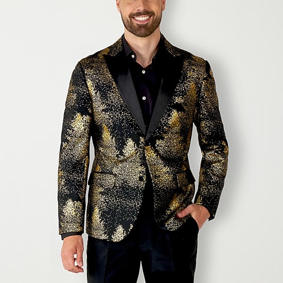 Opposuits Festive Forest Mens Slim Fit Blazer