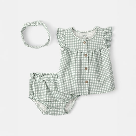 Carter's Baby Girls 3-pc. Short Set