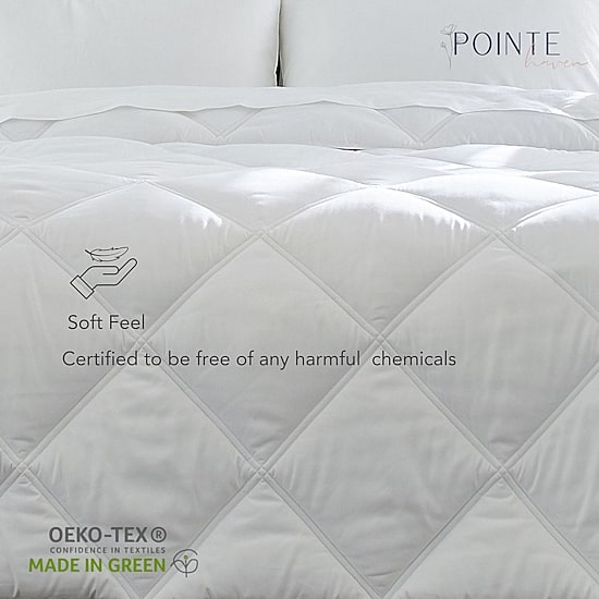 Pointehaven Down Alternative Oversized Lightweight Down Alternative Comforter
