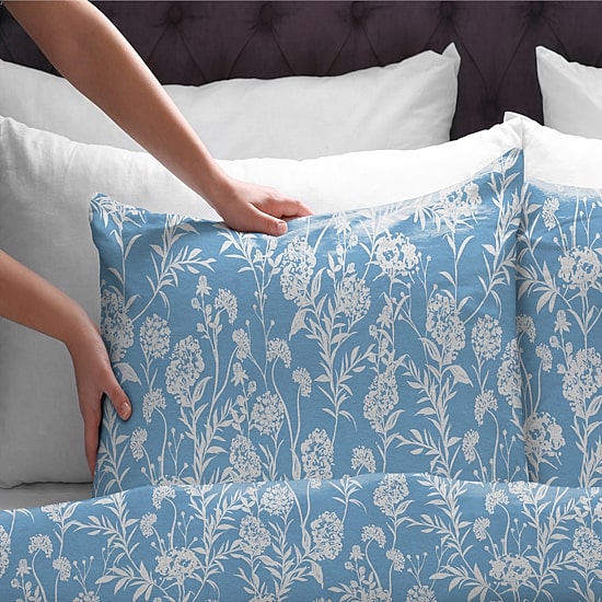 Pointehaven Brushed Cotton Duvet Cover Set