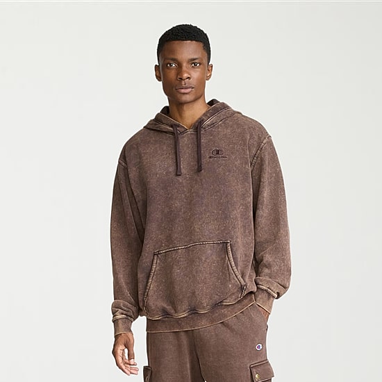 Champion Mens Long Sleeve Fleece Active Hoodie