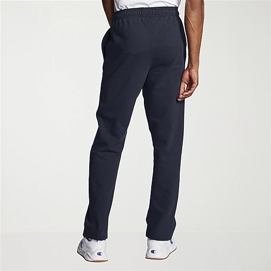 Champion Powerblend Mens Drawstring Waist Straight Mid Rise Regular Fit Sweatpant