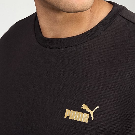 PUMA Mens Crew Neck Long Sleeve Sweatshirt